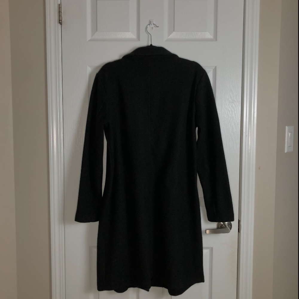 Suzy Shier - Black Trench Coat - Picture 8 of 12